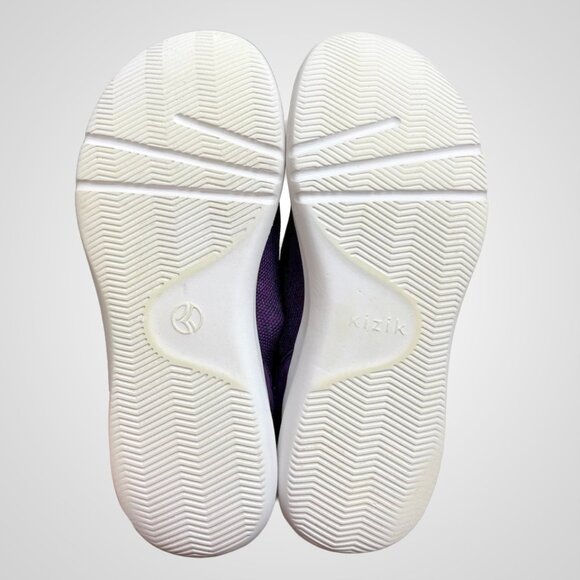 Kizik Madrid Eco Knit Purple Sneakers w/Pink Laces size 10 Women / 8.5 Men RARE - Picture 4 of 9